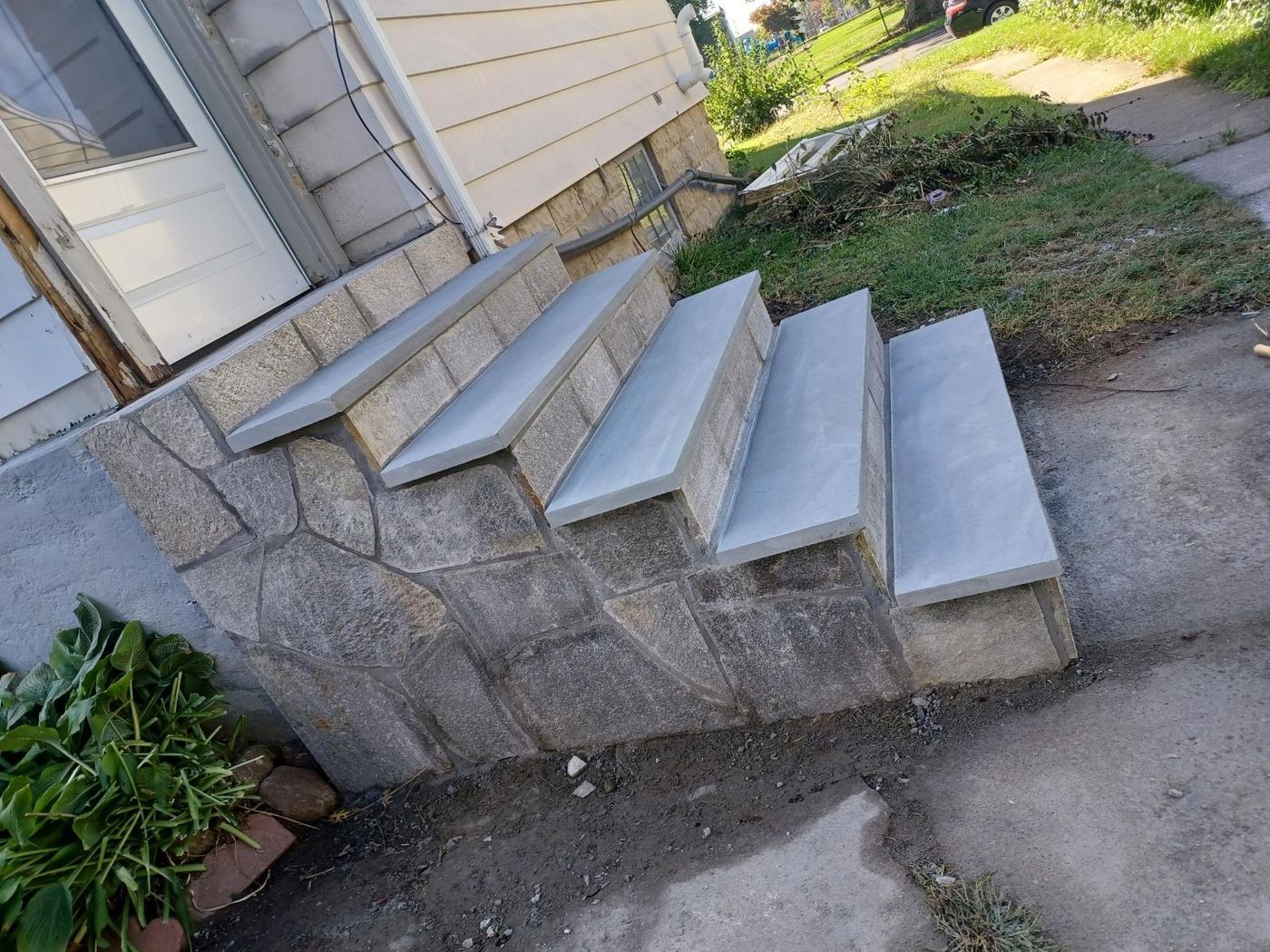 Professional masonry stonework project in Connecticut